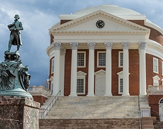 old building in Charlottesville